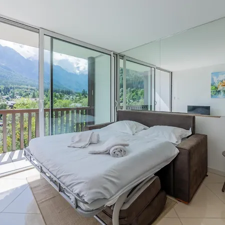 Apartamento Riverside Mont Blanc View - Happy Chamonix